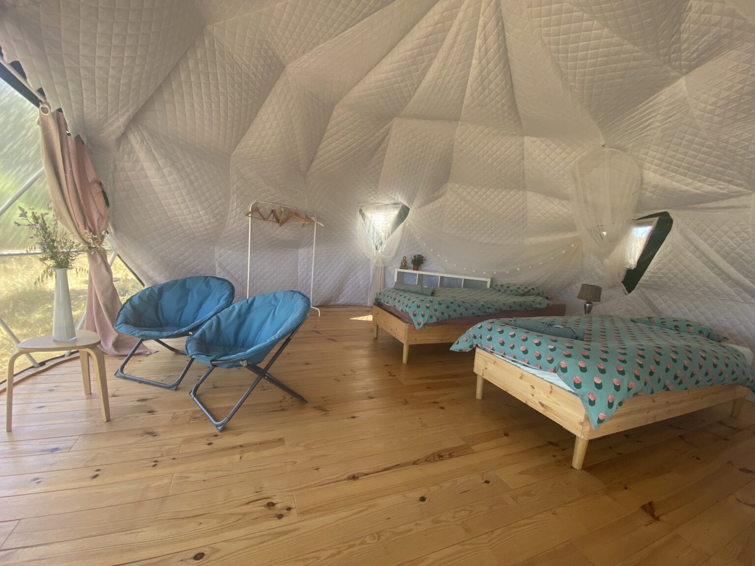 Six-metre dome on the Pachawa land